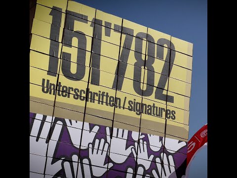 151’782 Unterschriften gegen den AHV-Abbau: Ein kräftiges Zeichen!